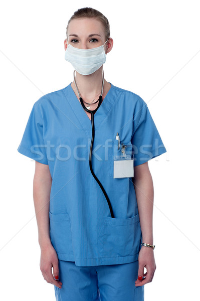 Stock photo: I am ready for the surgery !