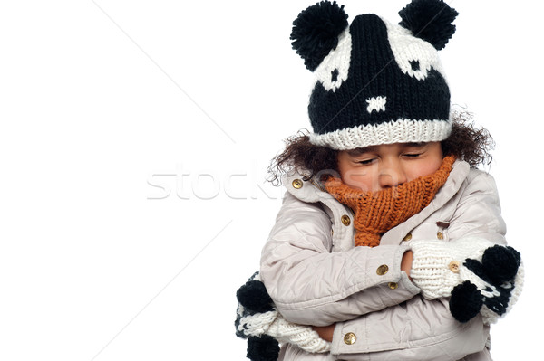 Its freezing out here Stock photo © stockyimages