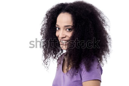 Beautiful woman with welcoming smile Stock photo © stockyimages