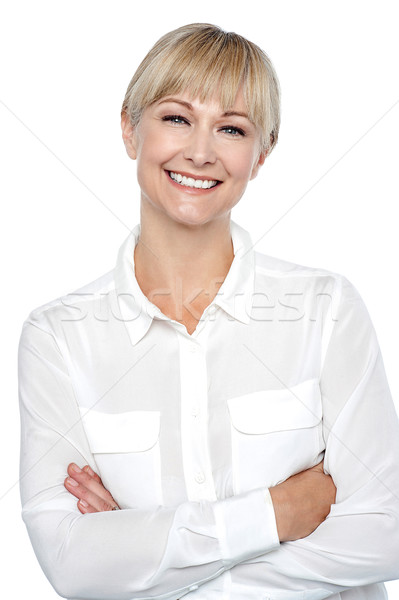 Half length portrait of a charming executive Stock photo © stockyimages
