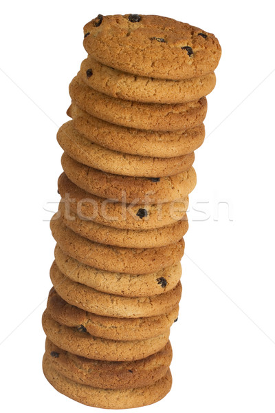 Kurabiye kule kurabiye kuru üzüm Stok fotoğraf © stokato