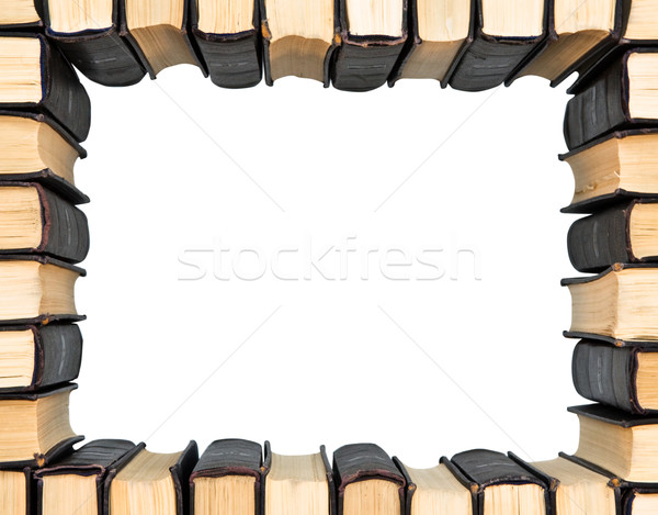 Frame from group books  Stock photo © stokato