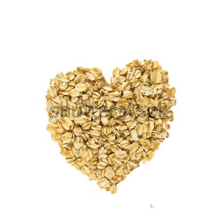 Heart from oatmeal  Stock photo © stokato