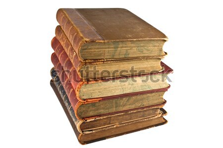 Tower of old books. Stock photo © stokato