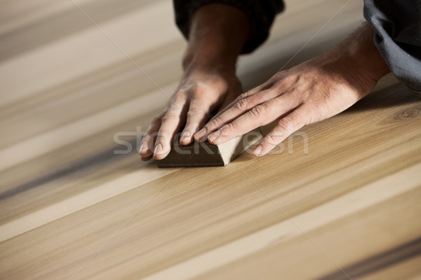 Carpenter at work Stock photo © stokkete