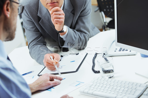 Stock photo: Business people in meeting