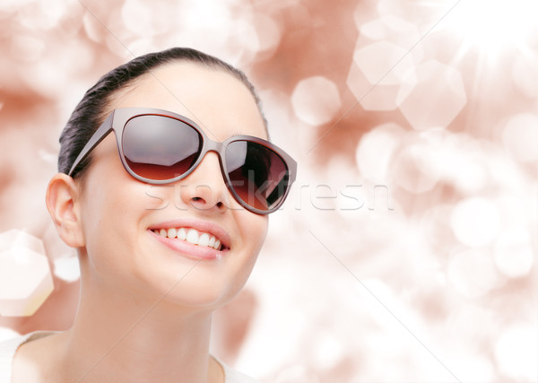 Young fashion model with sunglasses Stock photo © stokkete