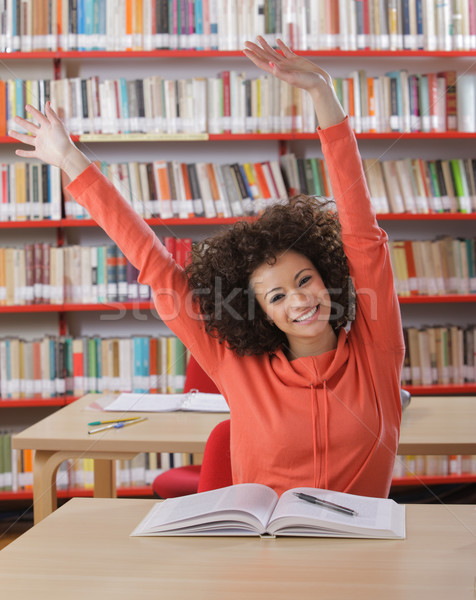 Female student portrait Stock photo © stokkete