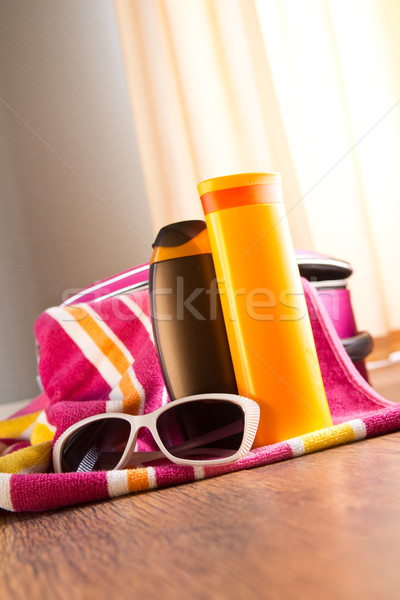Sun protection Stock photo © stokkete