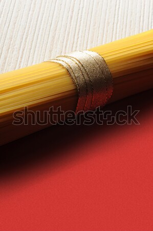 Spaghetti italienisch Pasta ähnlich Bild Stock foto © stokkete