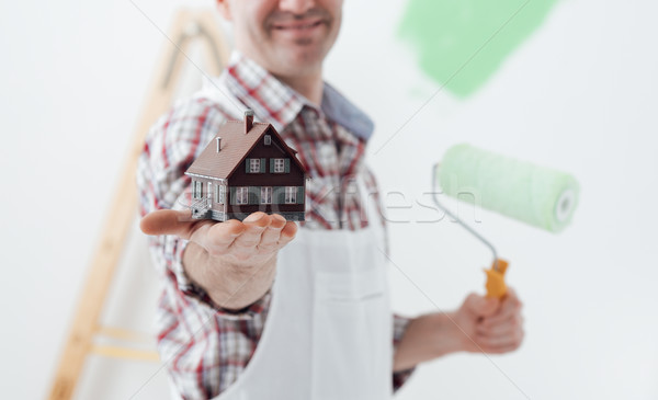 Building your house Stock photo © stokkete