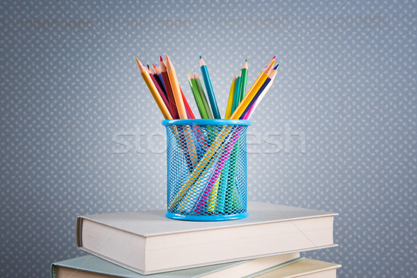 Multicolor pencils set Stock photo © stokkete