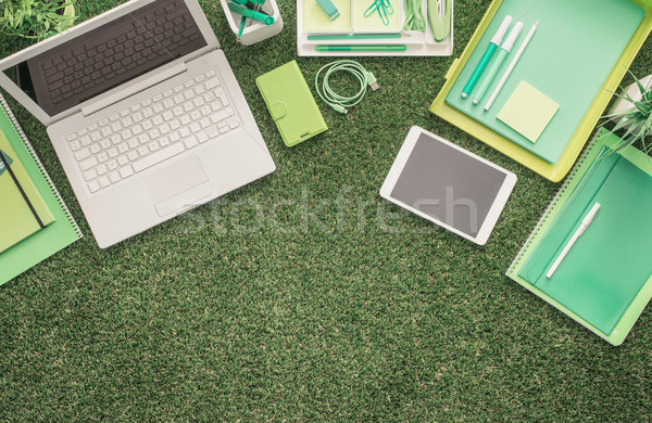 Stock photo: Business and environment