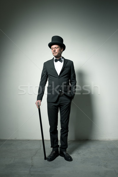 Classy gentleman Stock photo © stokkete