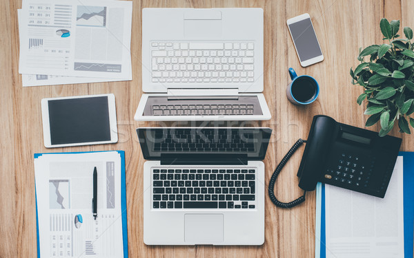 Coworking space Stock photo © stokkete