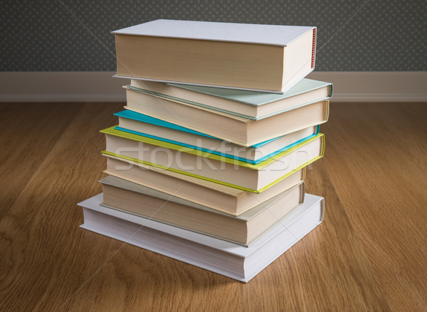 книгах полу книга в твердой обложке пунктирный обои Сток-фото © stokkete