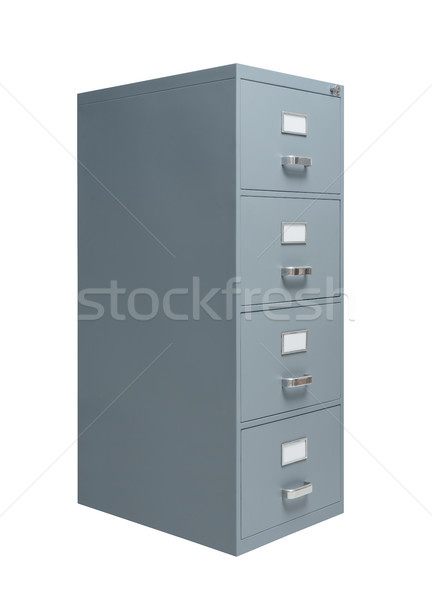 Placard blanche bureau stockage de données meubles entreprise [[stock_photo]] © stokkete