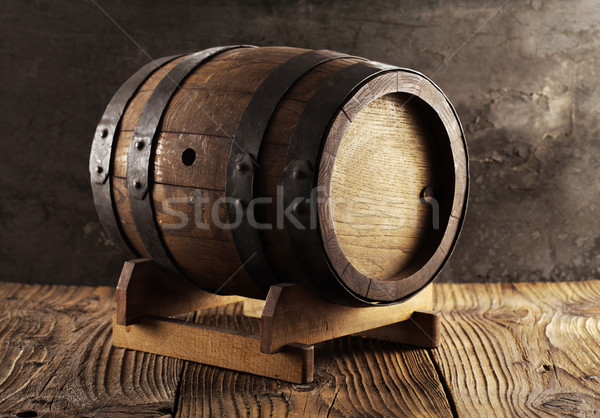 Wine barrel Stock photo © stokkete