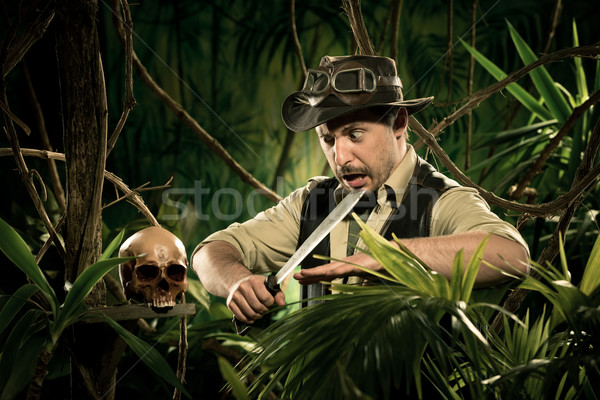 Danger in the jungle Stock photo © stokkete