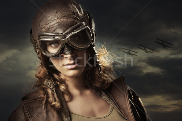 Woman Hero Stock photo © stokkete