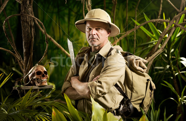 Surviving in the jungle Stock photo © stokkete