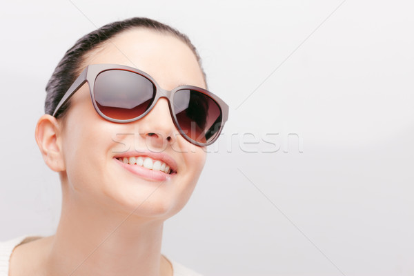 Young fashion model with sunglasses Stock photo © stokkete