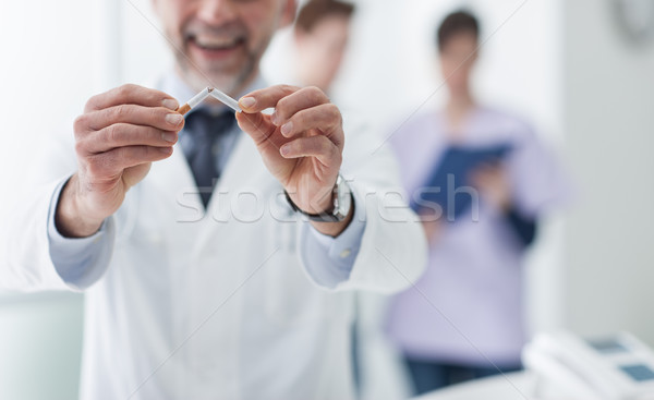 Quit smoking concept Stock photo © stokkete