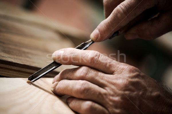 hands of a craftsman Stock photo © stokkete