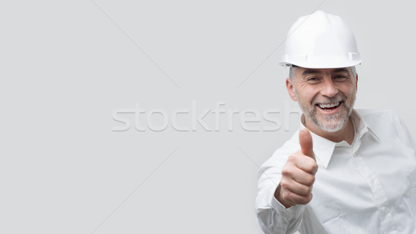 Professionnels ingénieur heureux architecte [[stock_photo]] © stokkete