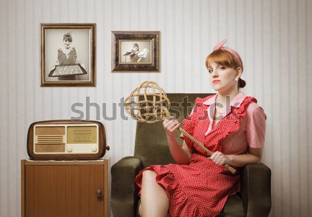 Housewife relaxing Stock photo © stokkete