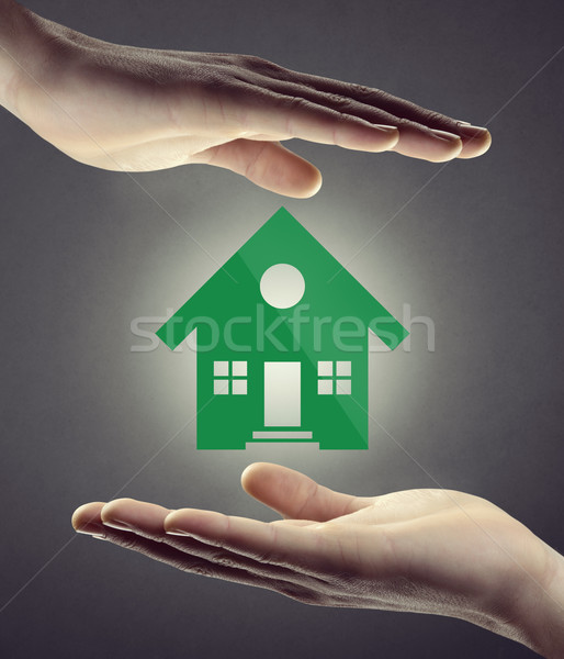 Home insurance and safety Stock photo © stokkete