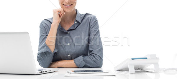 Professional office worker Stock photo © stokkete