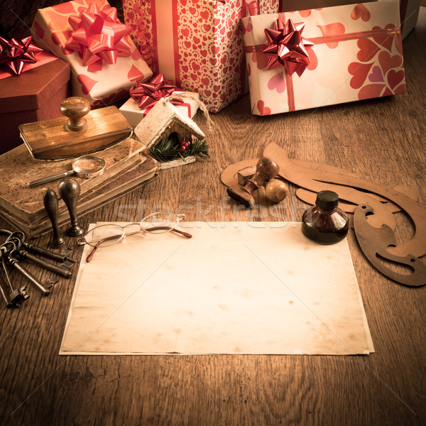 Letter to Santa Claus Stock photo © stokkete