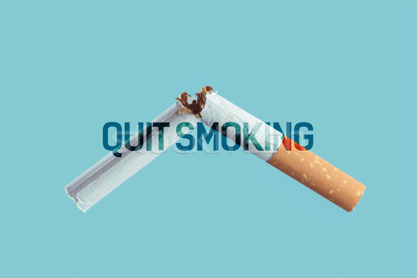 Cigarette burning close up Stock photo © stokkete