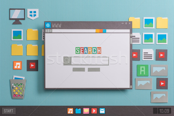 Search engine home page Stock photo © stokkete