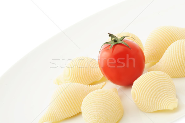 Stock photo: italian pasta with tomato, other similar photo on my portfolio