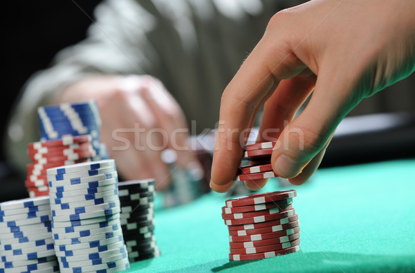 Poker texas holdem Stock photo © stokkete