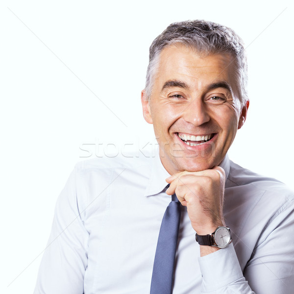 Stock photo: Trustworthy businessman