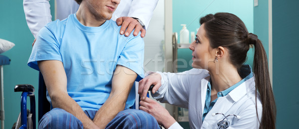 Taking care of a patient Stock photo © stokkete