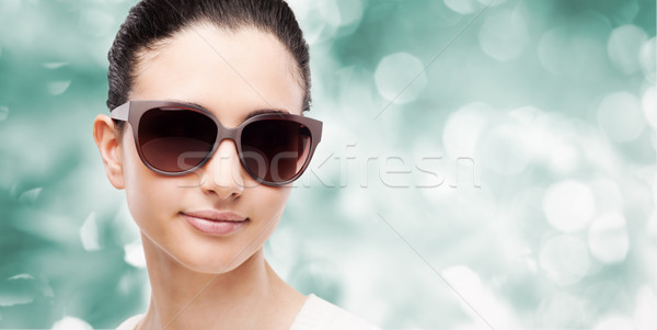 Young fashion model with sunglasses Stock photo © stokkete