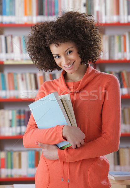 Female student portrait Stock photo © stokkete