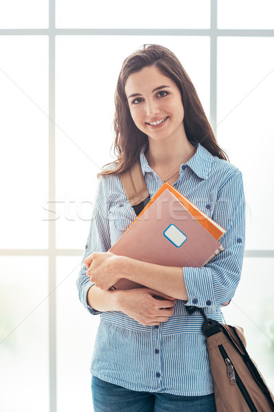 Stock photo: College student portrait