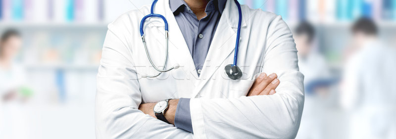 Gesundheitswesen Dienstleistungen Beratung Arzt posiert Stock foto © stokkete