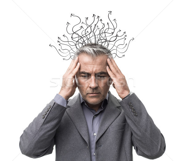 Brain power and business Stock photo © stokkete