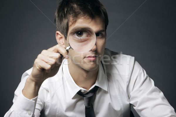 Analyze the business Stock photo © stokkete