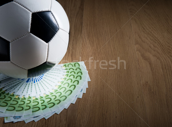 Soccer and wealth Stock photo © stokkete