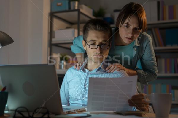 Foto stock: Noite · papelada · tarde