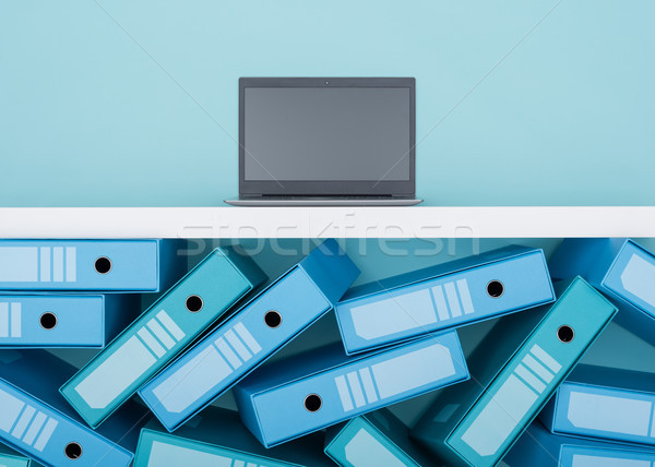 Database and archive management Stock photo © stokkete