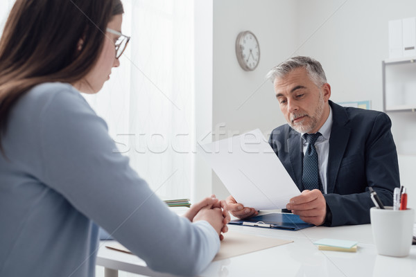 Job interview Stock photo © stokkete