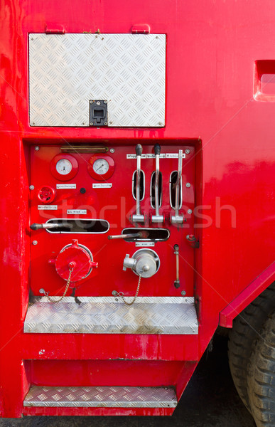 Stock photo: Fire truck 